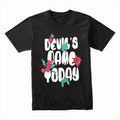 Devil’s Game Today - Cute & Playful Gaming T-Shirt