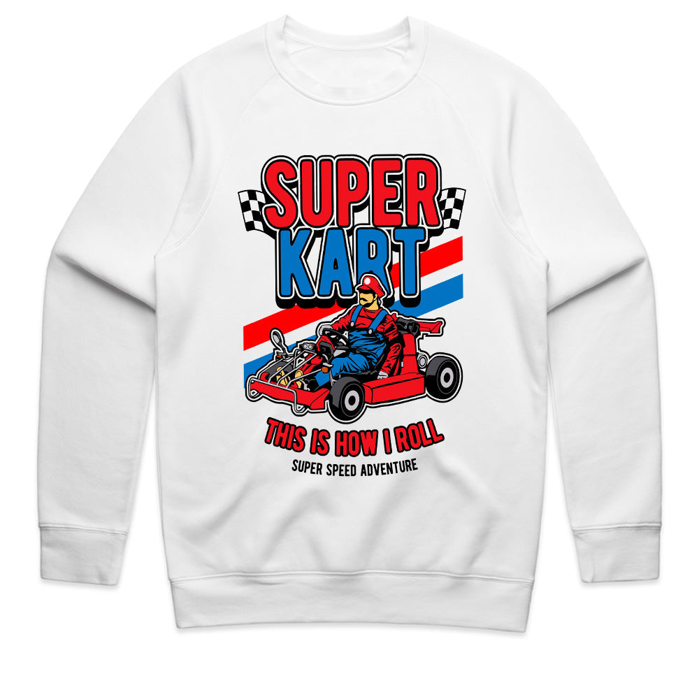 Super Kart Racing T-Shirt – Retro Gamer & Go-Kart Enthusiast Tee!