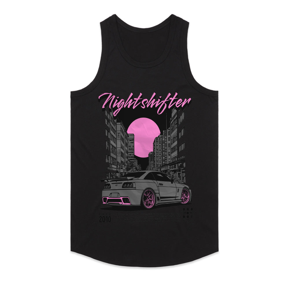 Nightshifter - Neon Noir JDM Street Racing T-Shirt