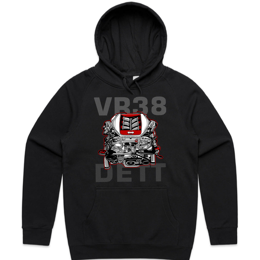 VR38DETT Engine – Nissan GT-R R35 Powerhouse T-Shirt