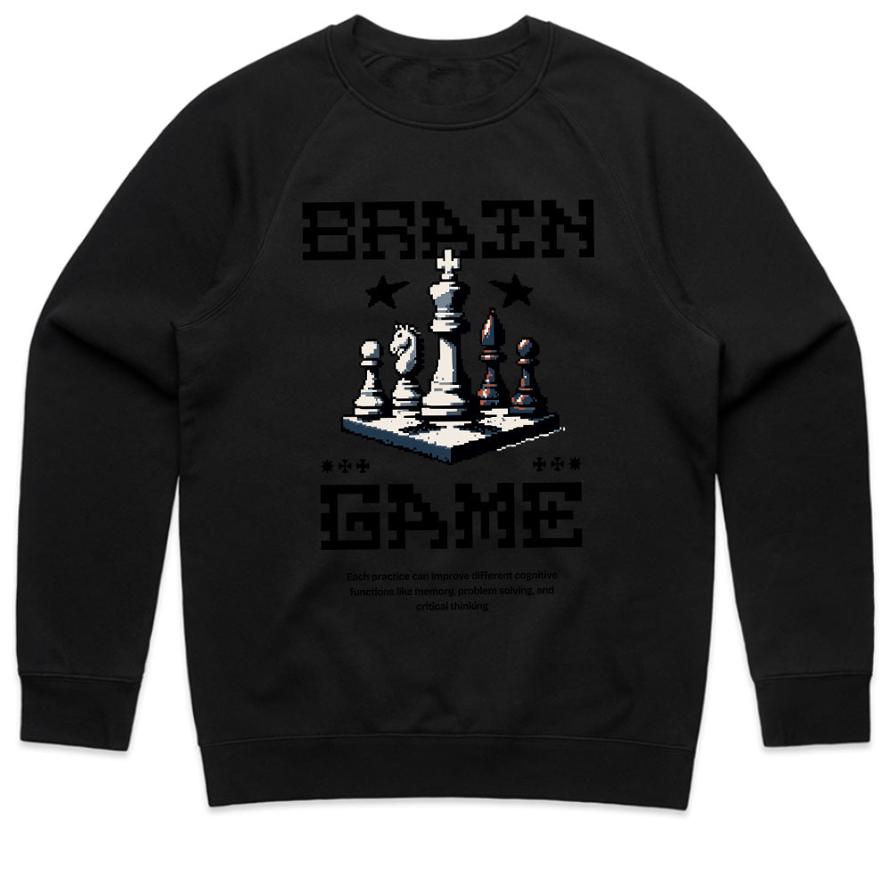 Brain Game - Retro Chess Strategy T-Shirt