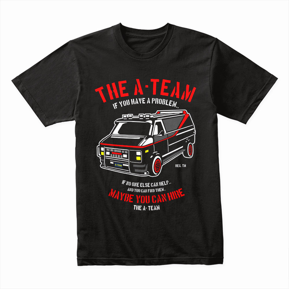 The A-Team Van T-Shirt – Classic 80s Action Series Fan Tee