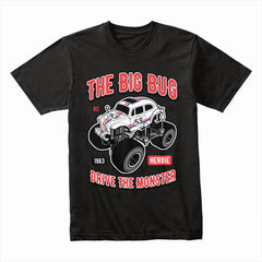 The Big Bug Monster Truck T-Shirt – Classic Beetle Meets Off-Road Power!