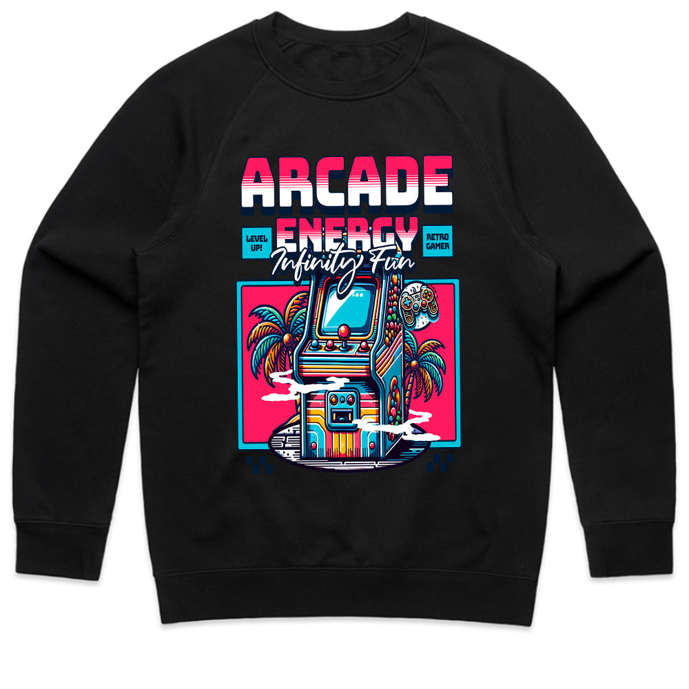 Arcade Energy - Infinity Fun Retro Gaming T-Shirt