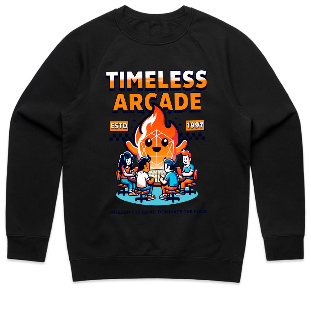 Timeless Arcade - Retro Gaming & Tabletop Fusion T-Shirt