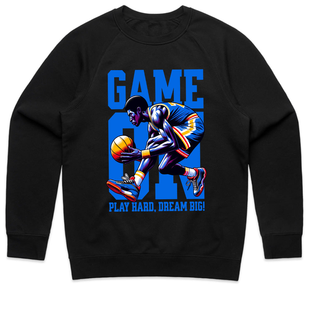 Game 01 - Play Hard, Dream Big Basketball T-Shirt