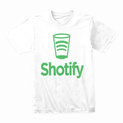 Shotify T-Shirt – A Fun and Playful Twist on Your Favorite Streaming Service
