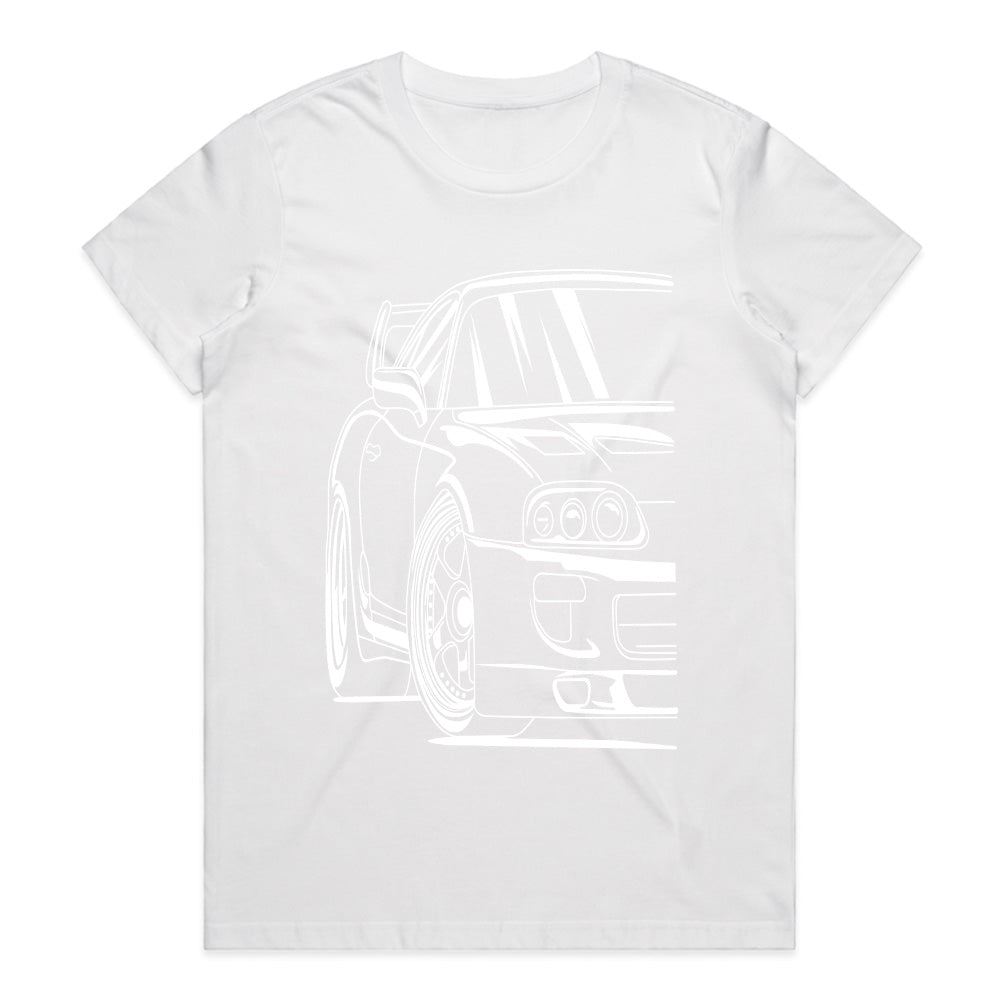 JDM Supra Line Art T-Shirt – Turbocharged Street Beast!