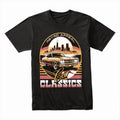 Retro Appeal Classic Car T-Shirt – Vintage Muscle Car & Urban Night Drive Tee
