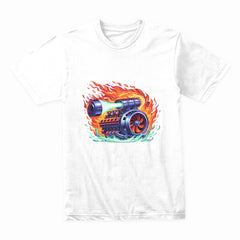 Turbo Charge – High-Performance Boosted Engine T-Shirt