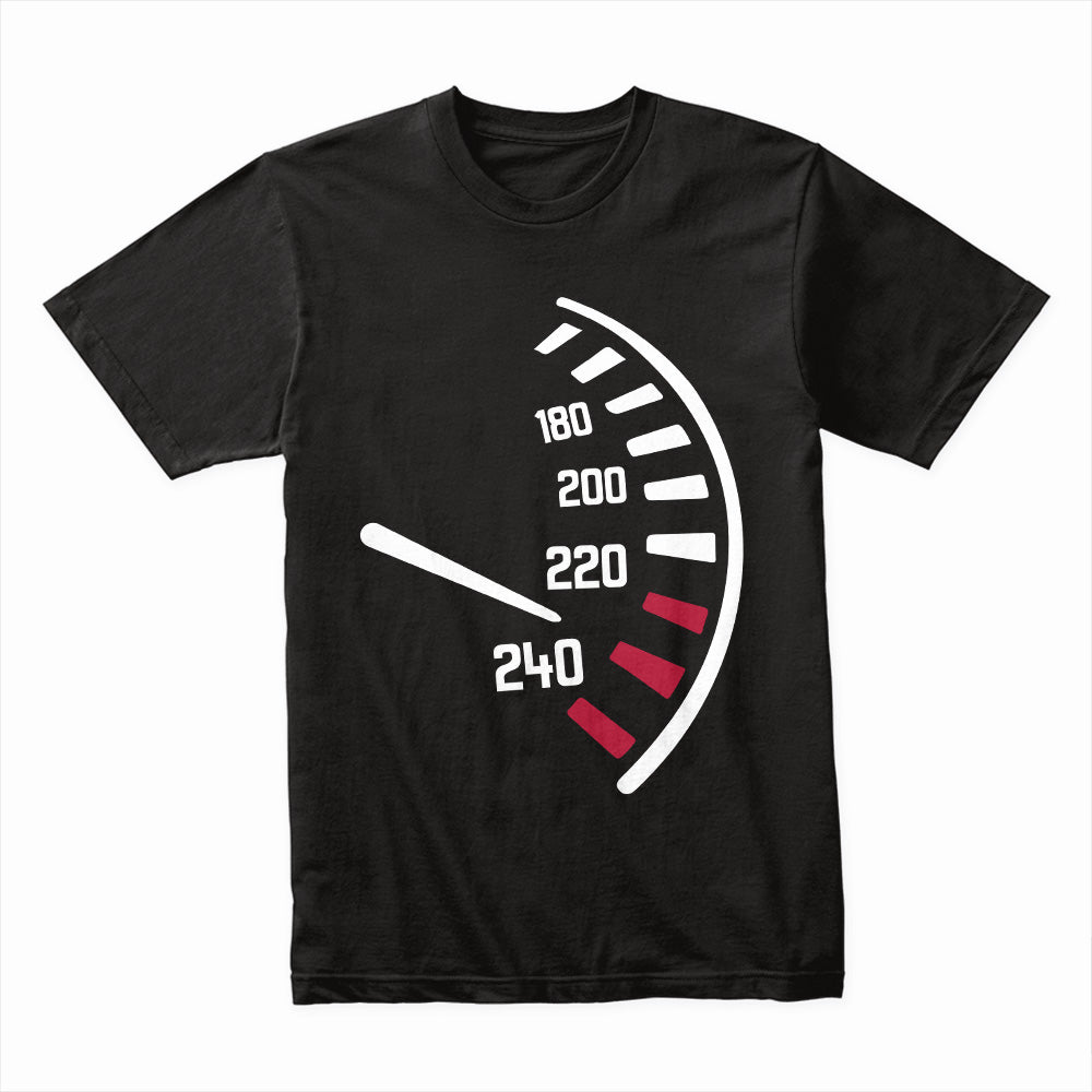 Speedometer Maxed Out T-Shirt – For True Speed Enthusiasts!