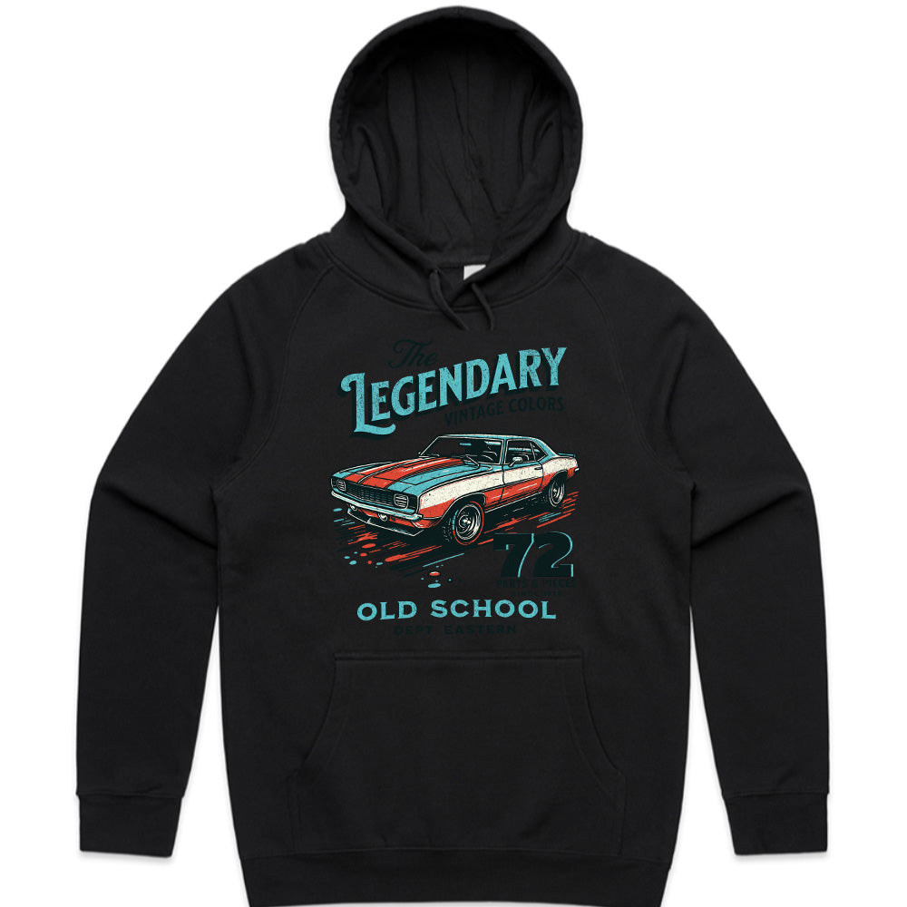 The Legendary Old School – Vintage Muscle Car Tee
