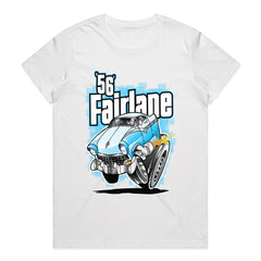 Classic '56 Fairlane Cartoon Hot Rod T-Shirt – Vintage Muscle Car Tee