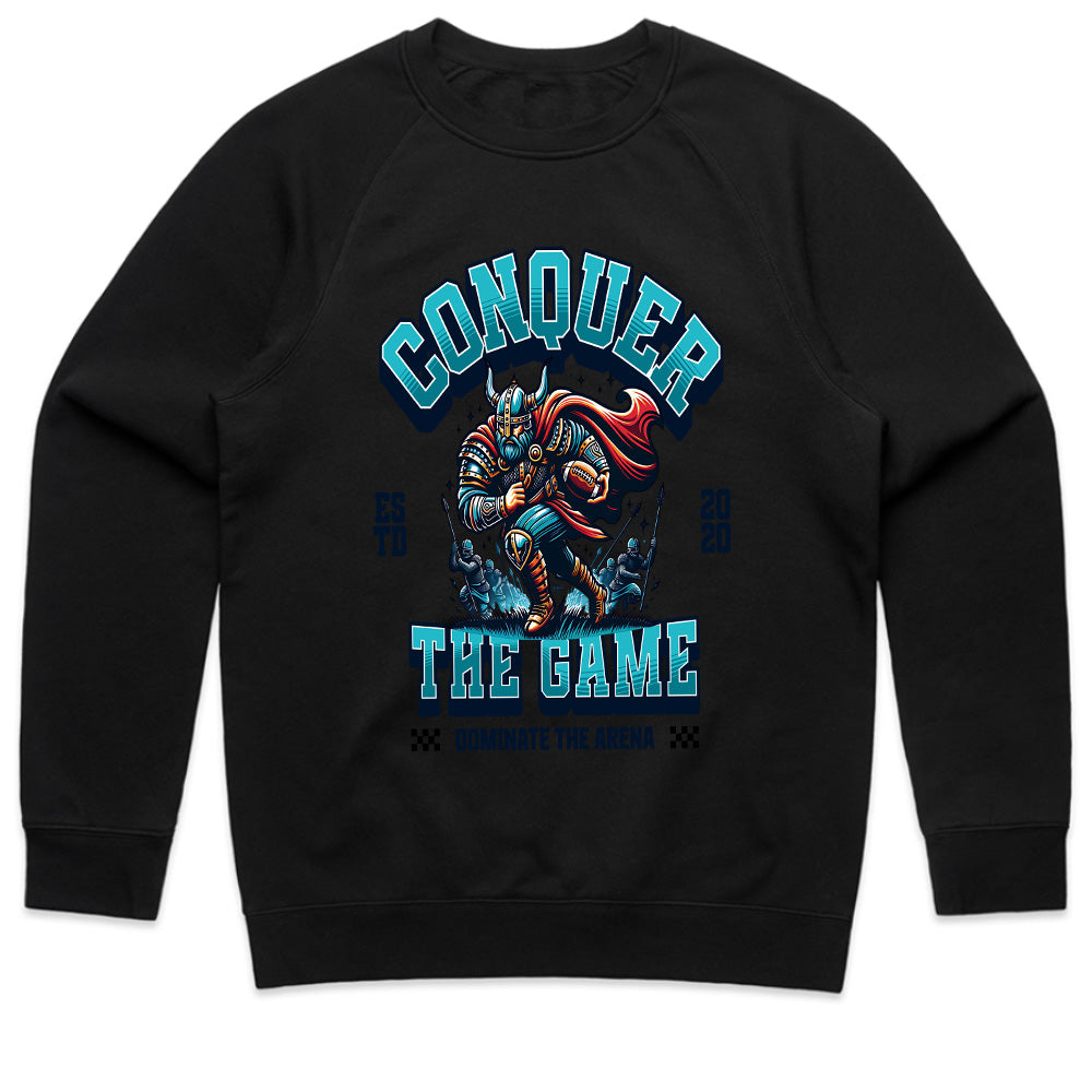 Conquer the Game - Viking Warrior Gamer T-Shirt