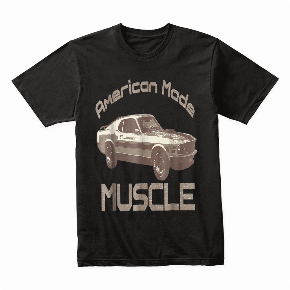 Vintage American Made Muscle Car T-Shirt – Classic Retro Auto Enthusiast Tee