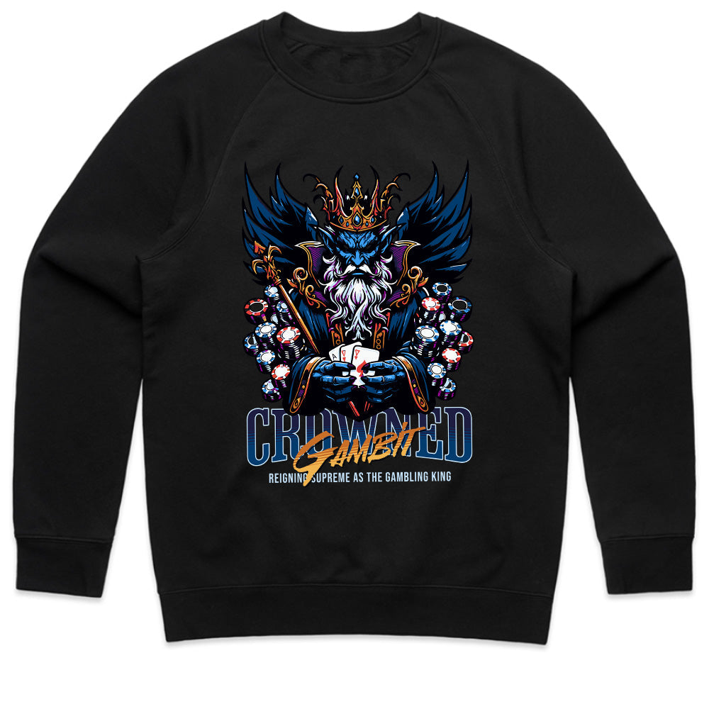 Crowned Gambit - Supreme Gambling King T-Shirt