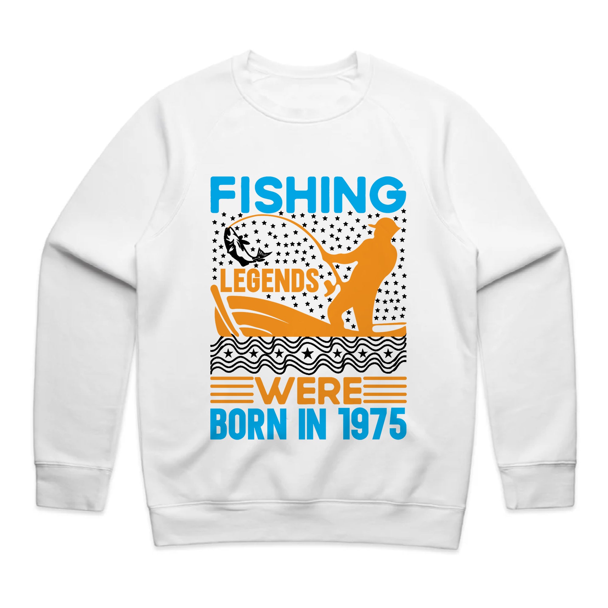 Fishing Legends Were Born in 1975 T-Shirt