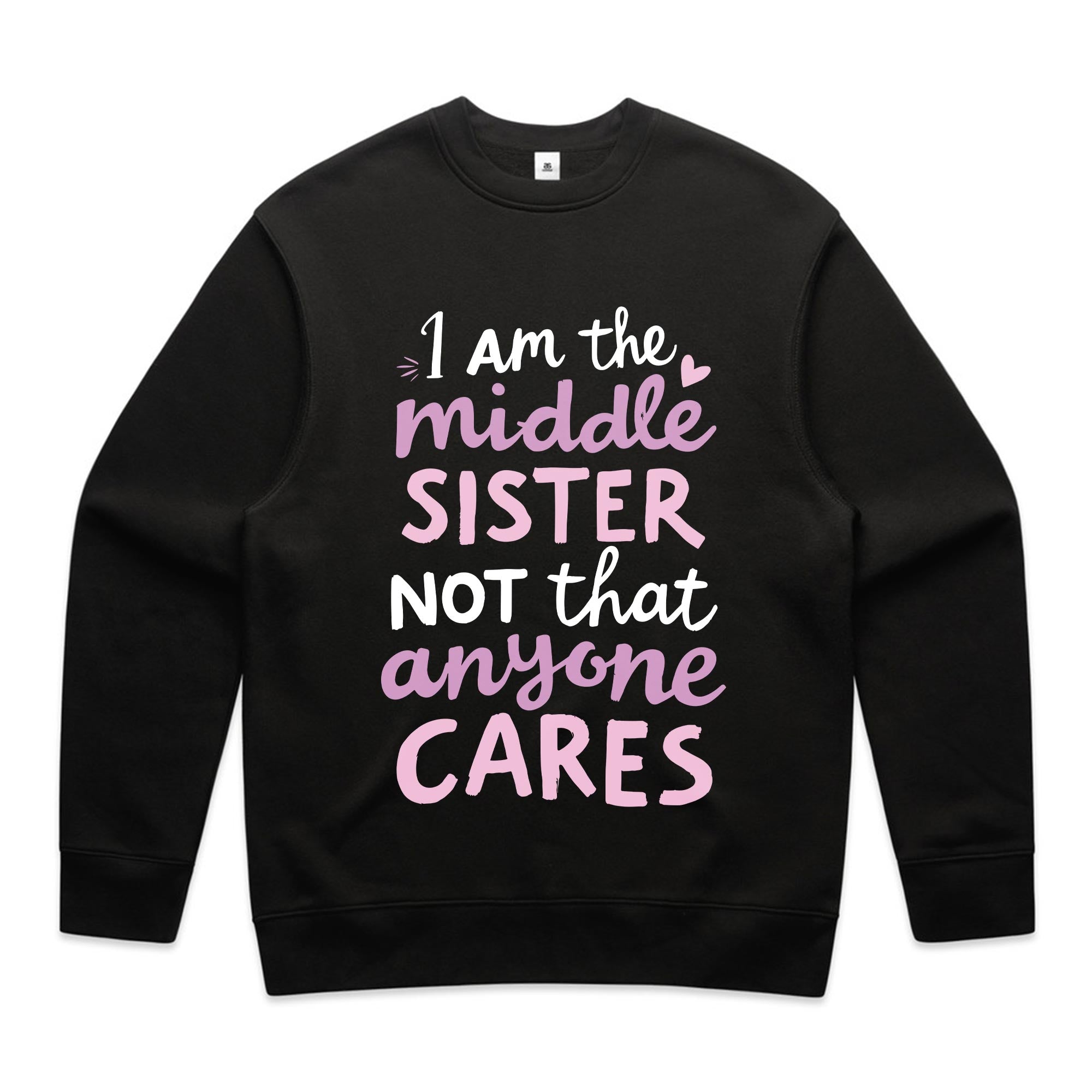 Middle Sister – Not That Anyone Cares T-Shirt