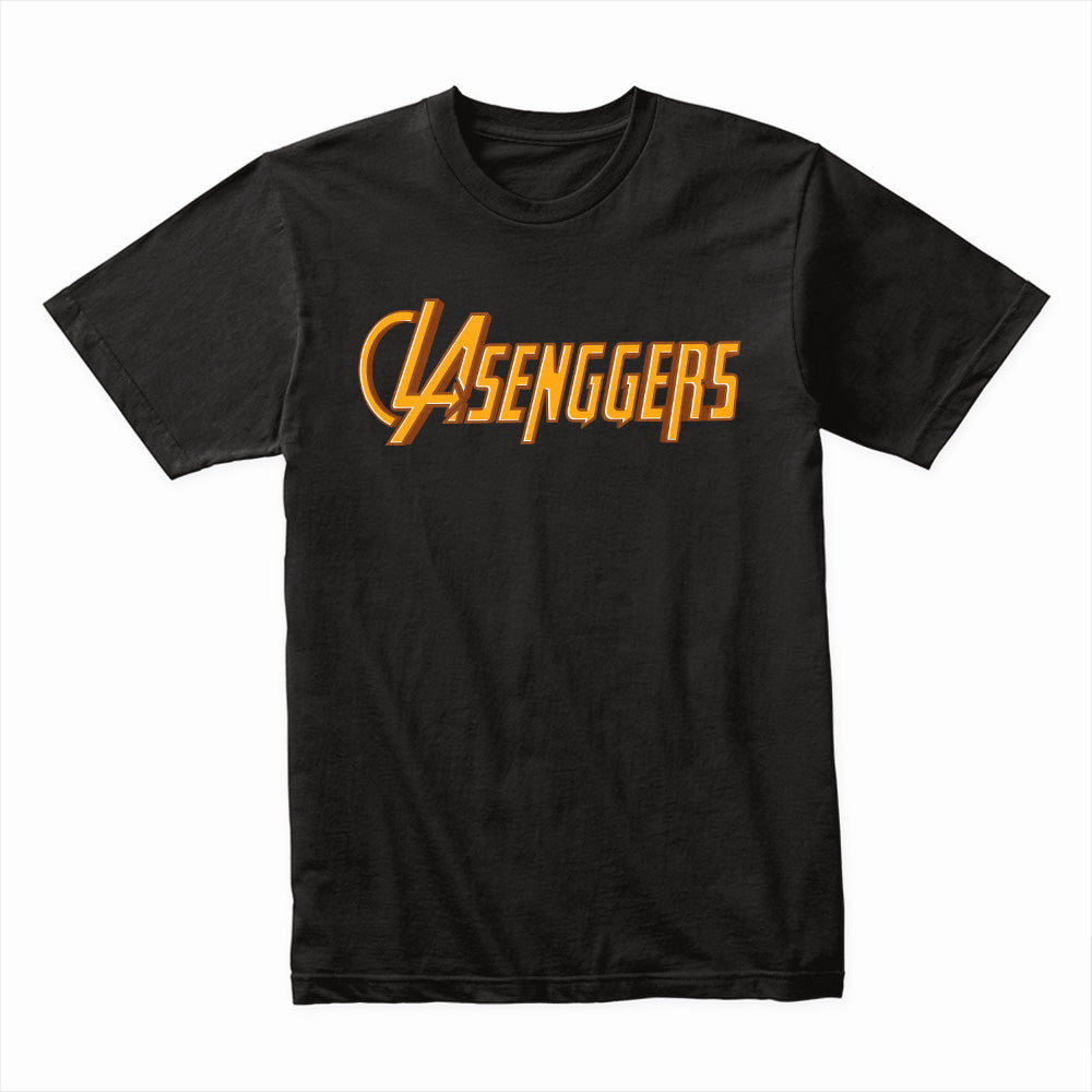 Lasenggers Graphic T-shirt – A Fun Twist on a Legendary Team