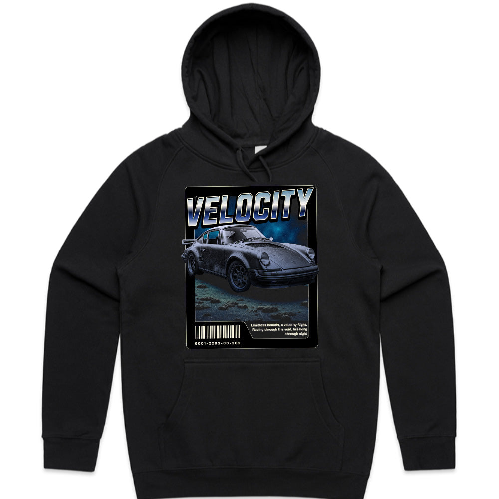Velocity T-Shirt – Retro Futuristic Sports Car & Speed Enthusiast Tee