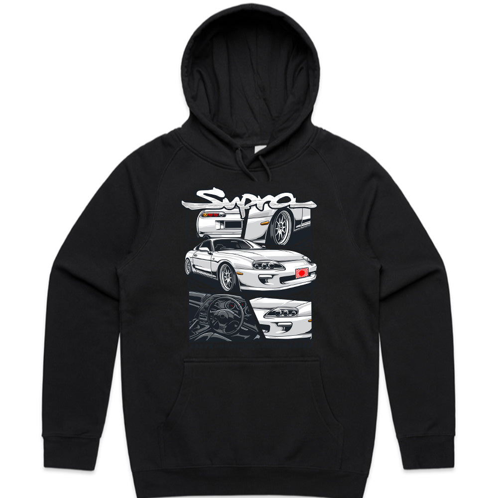 Toyota Supra A80 – Japanese Legend Manga-Style T-Shirt