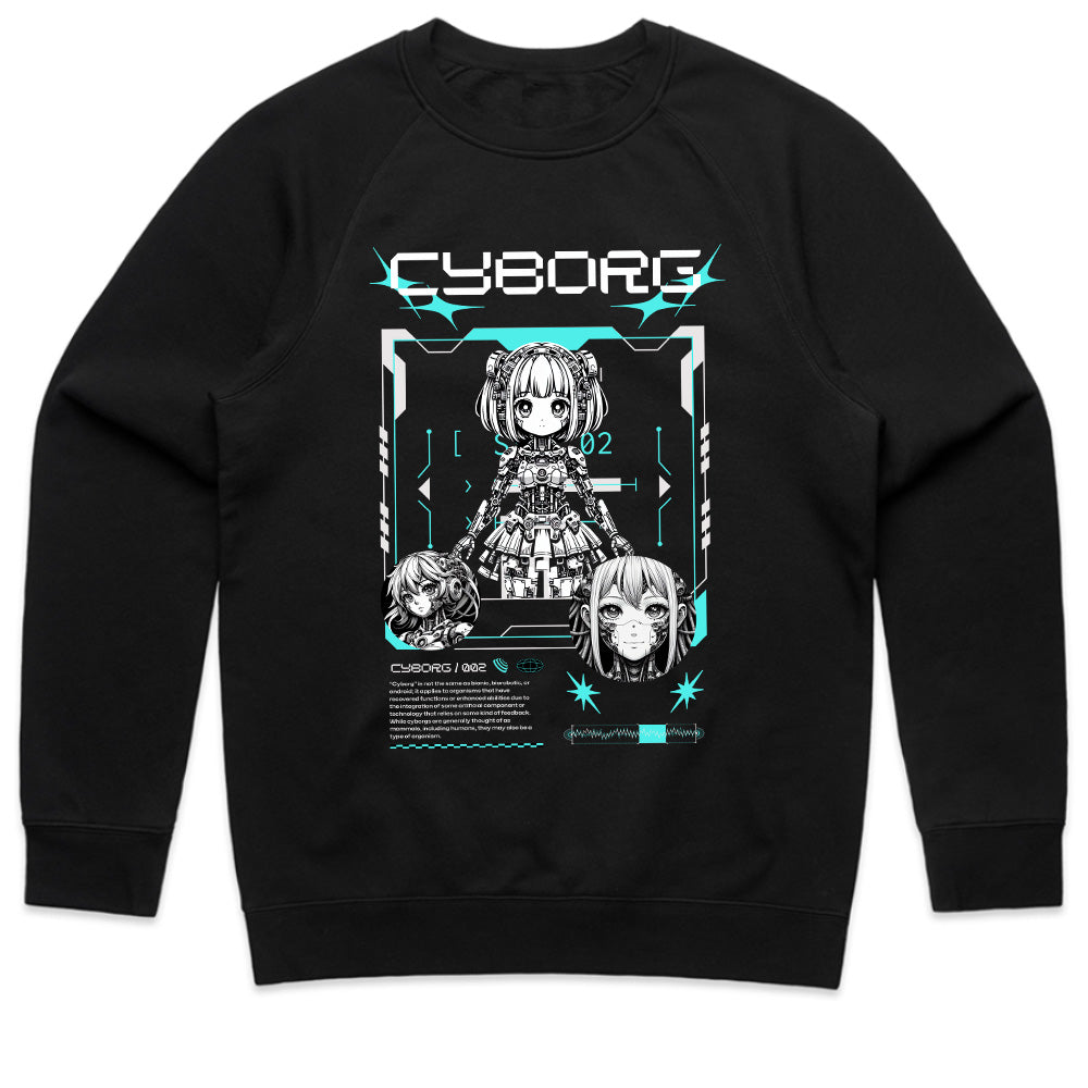 Futuristic Cyberpunk Cyborg T-Shirt – Techwear Aesthetic