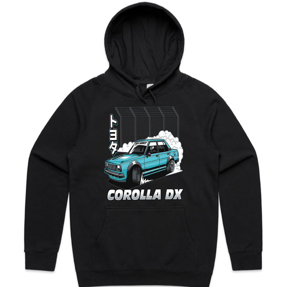 Toyota Corolla DX Drift Beast – JDM Burnout Edition T-Shirt