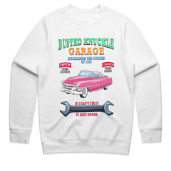Busted Knuckle Garage Classic Car T-Shirt – Vintage Auto Shop Tee for Mechanics & Car Lovers!