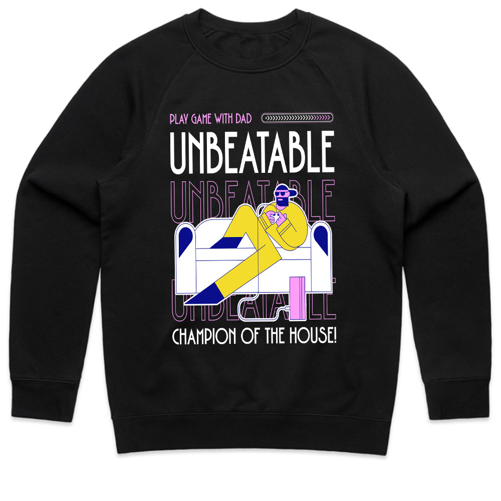 Unbeatable Dad Gamer T-Shirt – Champion of the House!