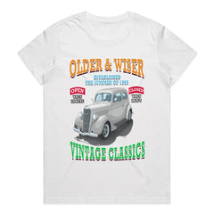 Older & Wiser Vintage Classics T-Shirt – Retro Car Enthusiast Tee!