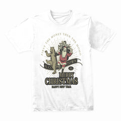 Santa’s Money Dance Christmas Tee – Funny Holiday Party Shirt