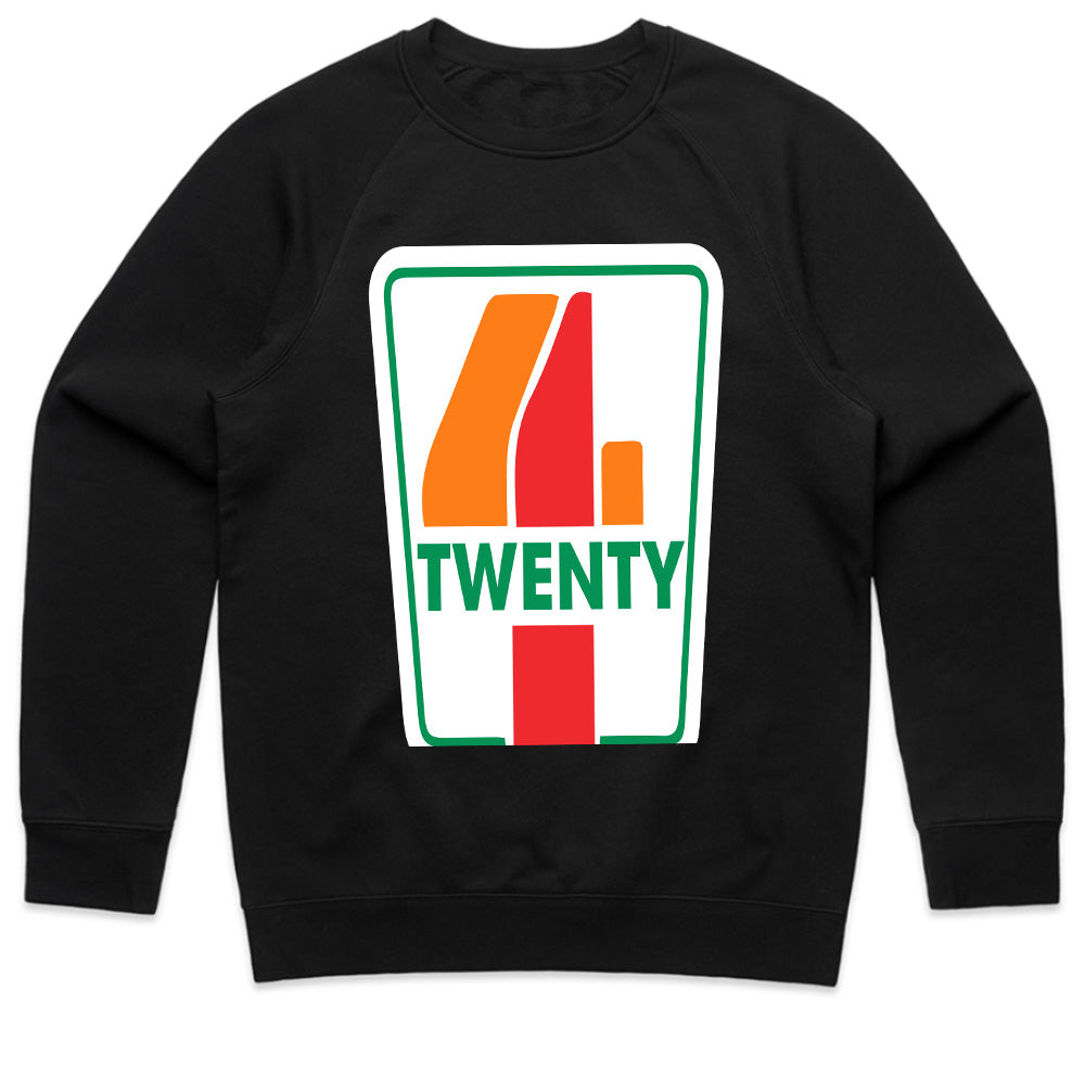 4-Twenty Street Style Graphic T-Shirt – Retro Design with Bold Typography