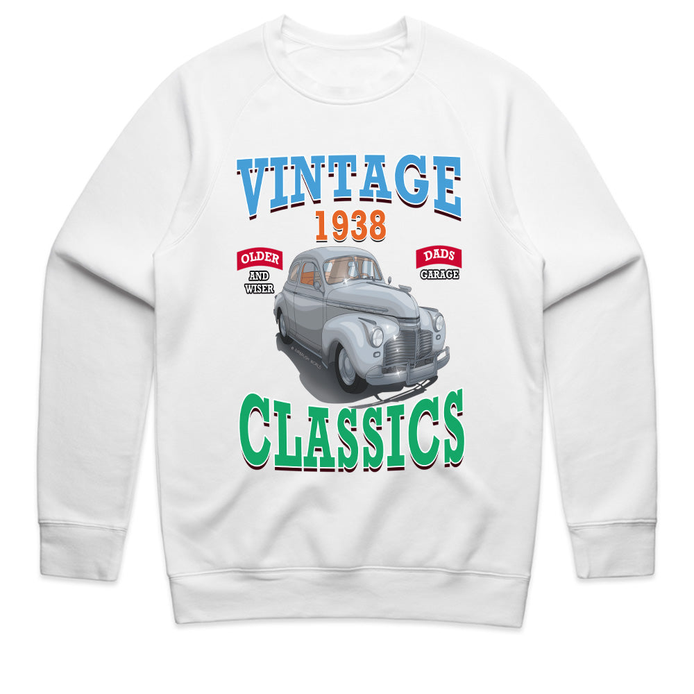 Vintage 1938 Classics T-Shirt – Timeless Car Enthusiast Tee!
