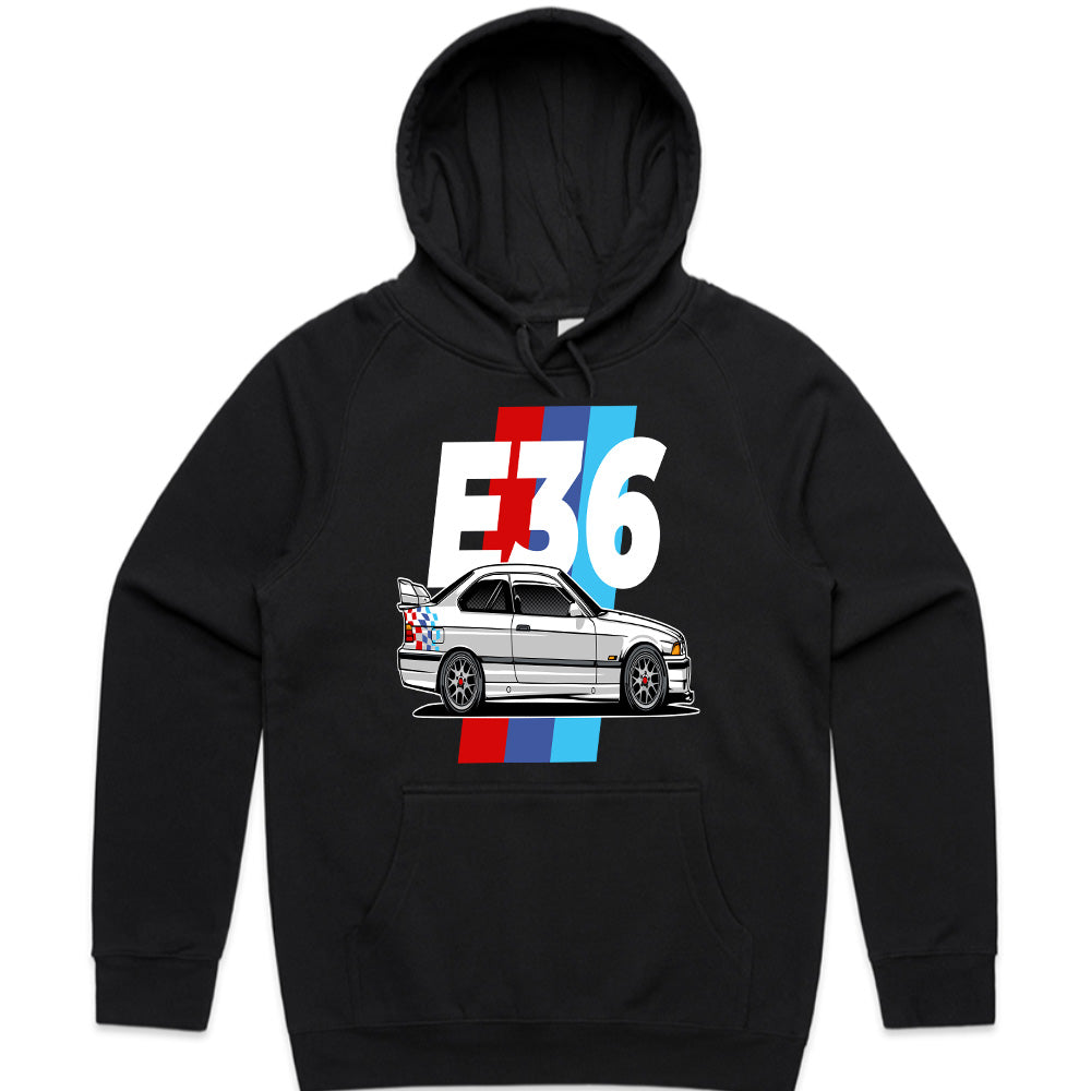BMW E36 M Power – Classic Motorsport Graphic T-Shirt