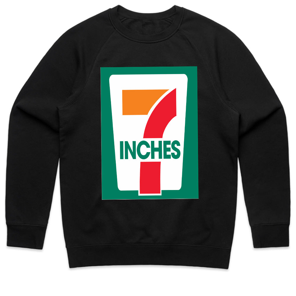 7 Inches Retro Graphic T-Shirt – Fun and Bold Streetwear Design