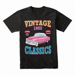 Vintage 1953 Classic Car T-Shirt – Timeless Automotive Elegance!