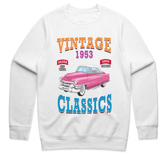 Vintage 1953 Classic Car T-Shirt – Timeless Automotive Elegance!