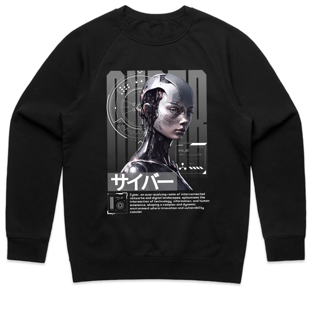 Cybernetic Future AI T-Shirt – Futuristic Techwear Aesthetic