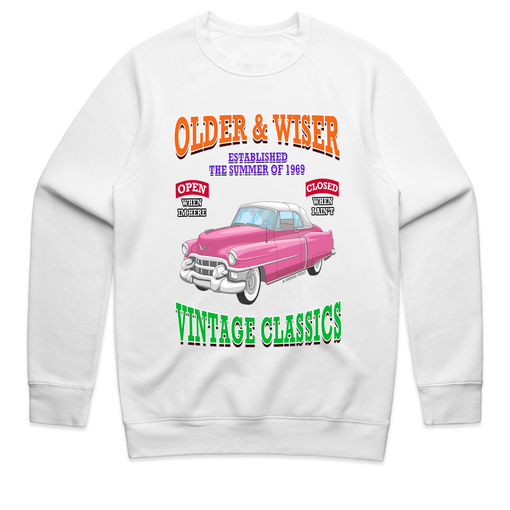 Vintage Classic Car T-Shirt – Older & Wiser Edition (1969)