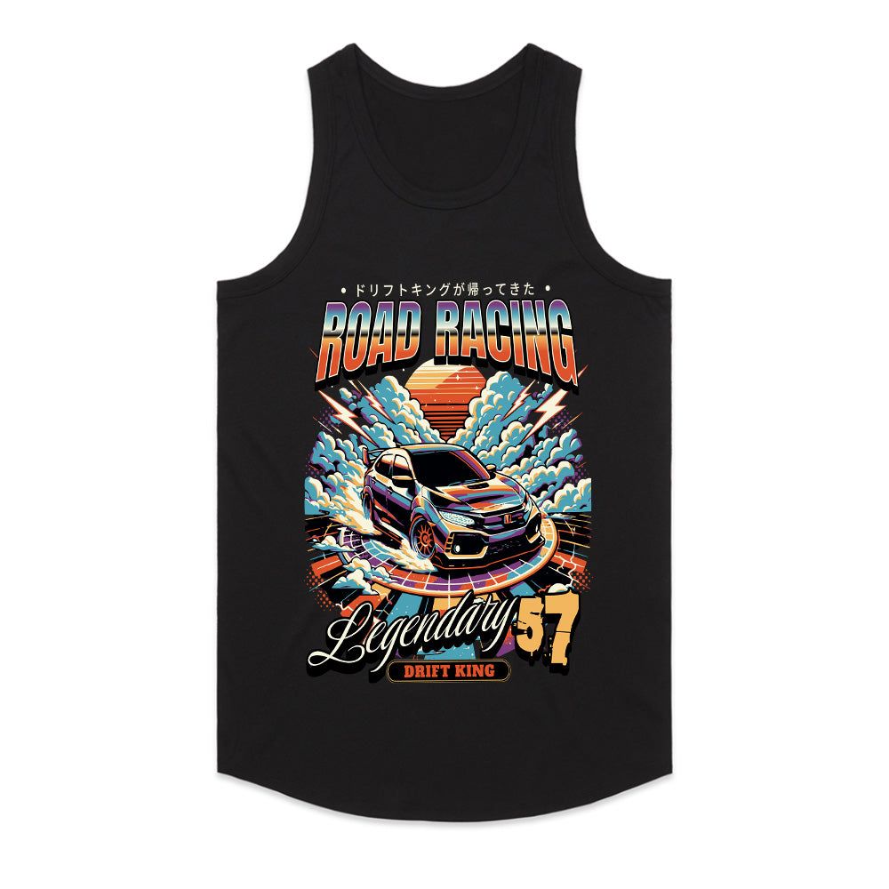 Road Racing Drift King T-Shirt – Legendary 57 JDM Streetwear