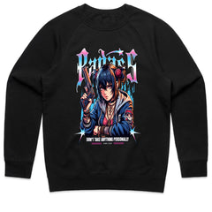 Ruthless Rebel – Badass Anime Streetwear Tee