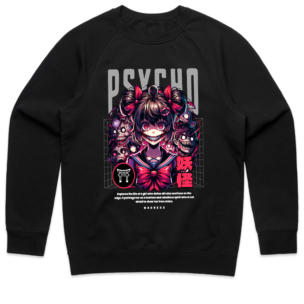 Psycho Yōkai – Dark Horror Anime Tee
