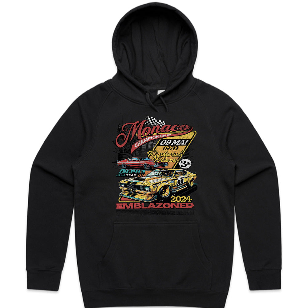 Emblazoned 2024 – Vintage Monaco Championship T-Shirt