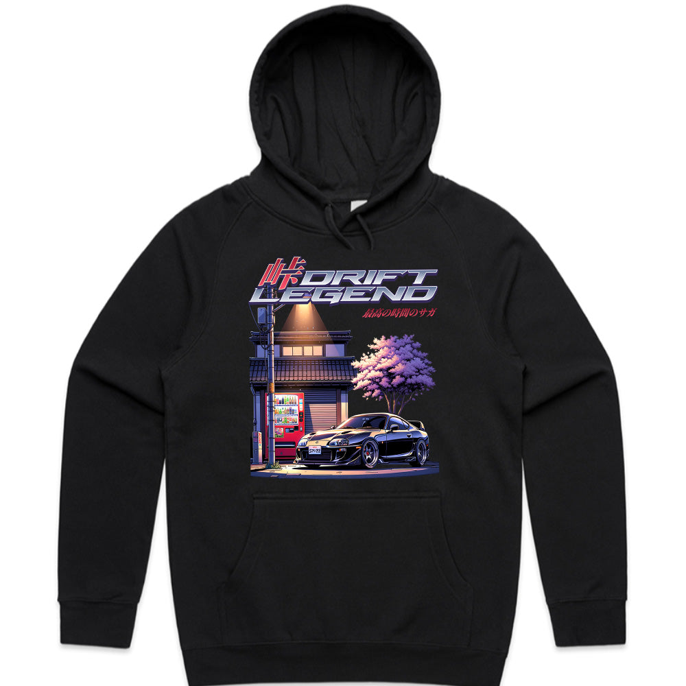 Drift Legend T-Shirt – Japanese Street Racing Night Scene