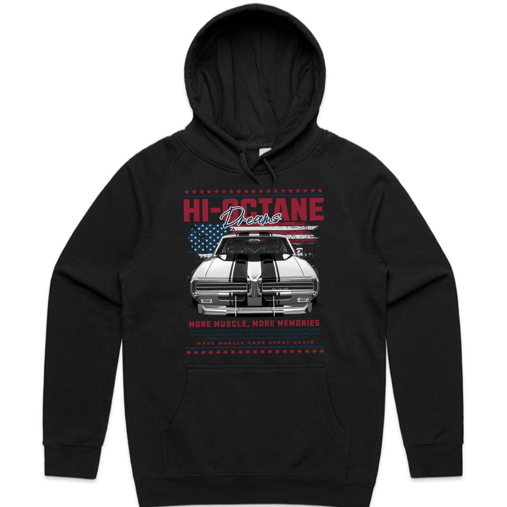 Hi-Octane Dreams – More Muscle, More Memories T-Shirt