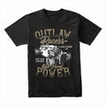 Outlaw Racers – Vintage Hot Rod Garage Old School Power T-Shirt