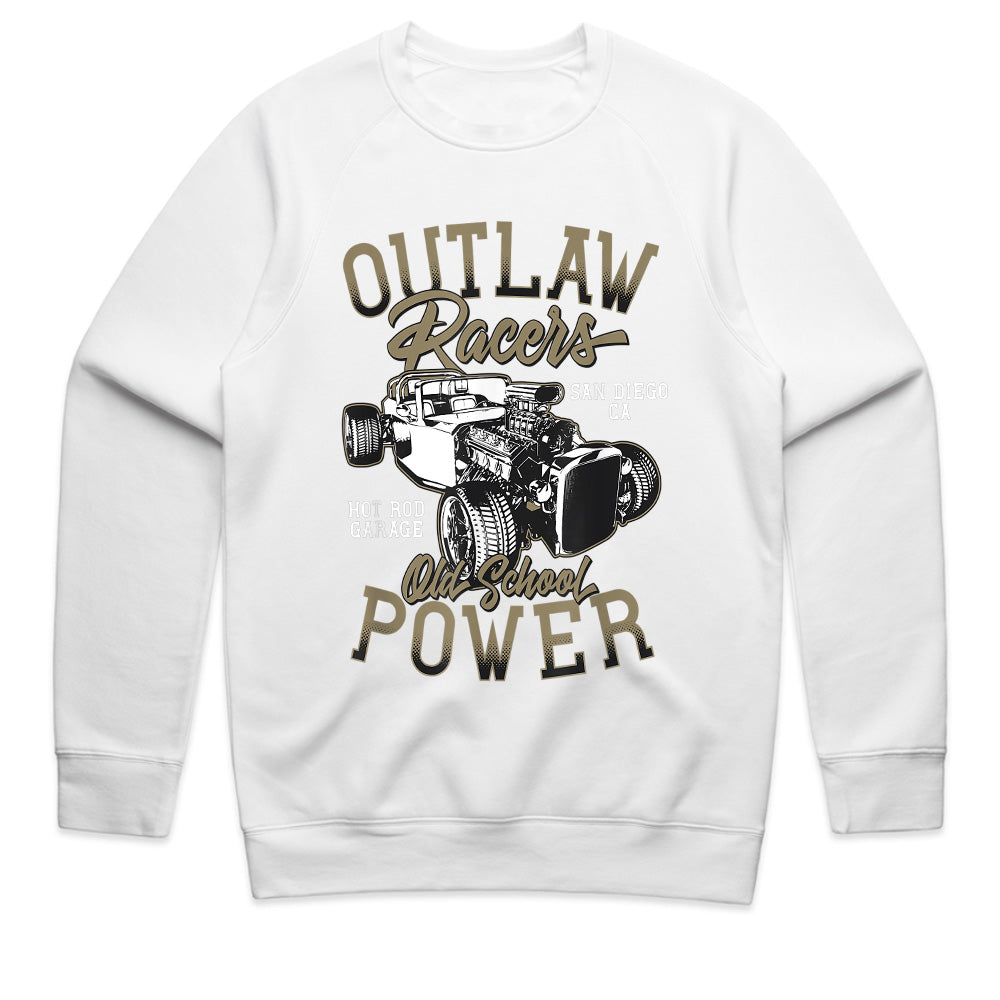 Outlaw Racers – Vintage Hot Rod Garage Old School Power T-Shirt