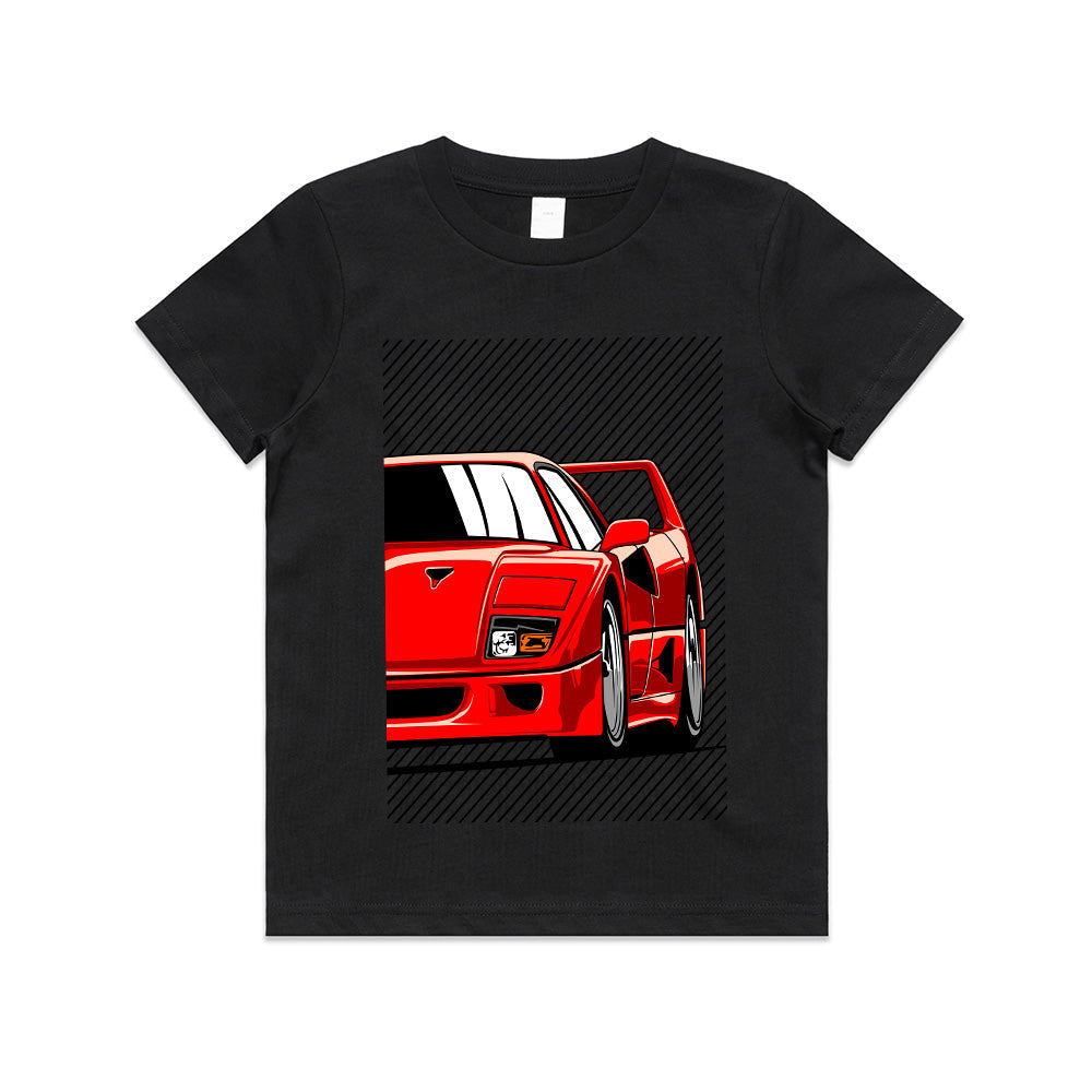 Red Supercar Icon – Retro Speed Legend T-Shirt
