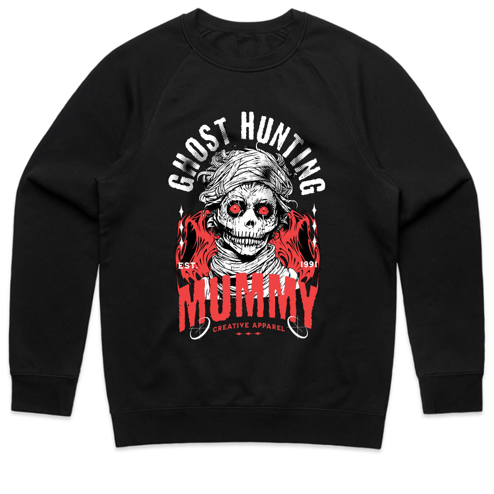 Ghost Hunting Mummy T-Shirt – Horror Gothic Streetwear