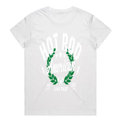 Hot Rod American – Live Fast Vintage Racing T-Shirt